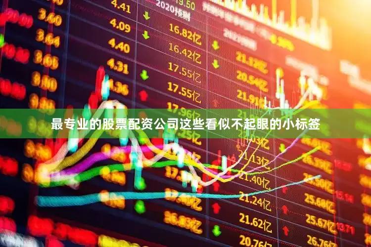 最专业的股票配资公司这些看似不起眼的小标签